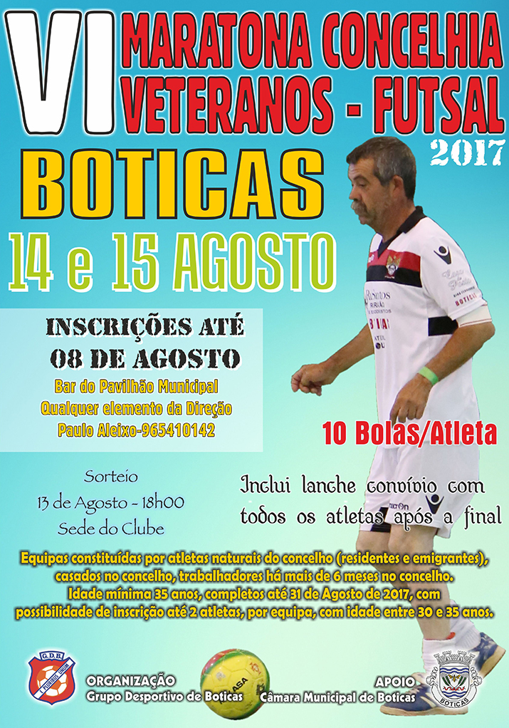 VI Maratona Concelhia de Veteranos - Futsal